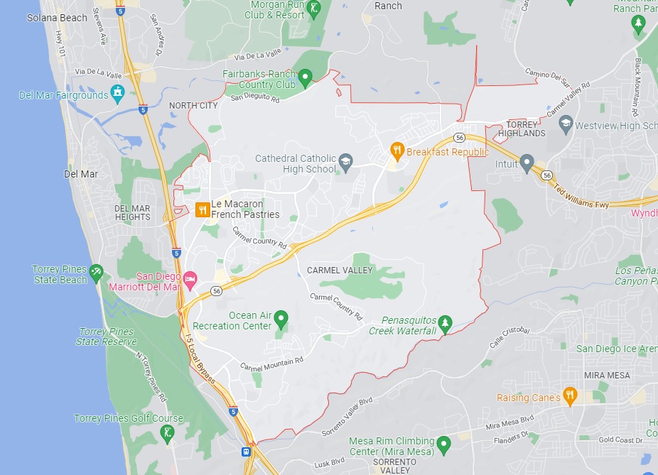 San Diego, CA 92130 map